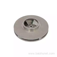 Precision cast impeller of vacuum cleaner compressor